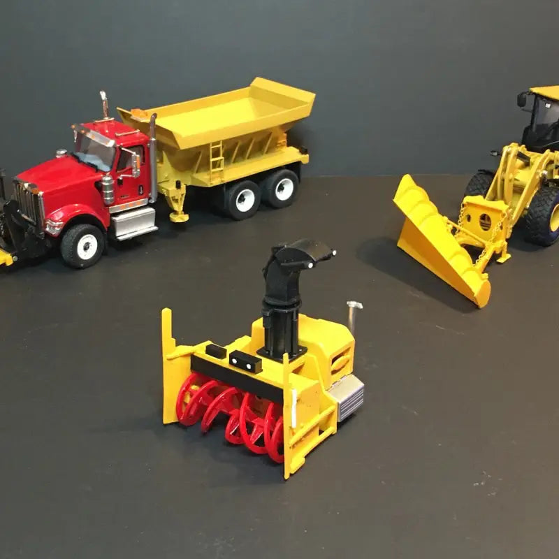 Chargez l'image dans la visionneuse de la galerie, LARUE - 1/50 - CAT 930K W/ D55 SNOW BLOWER SET - DIECAST