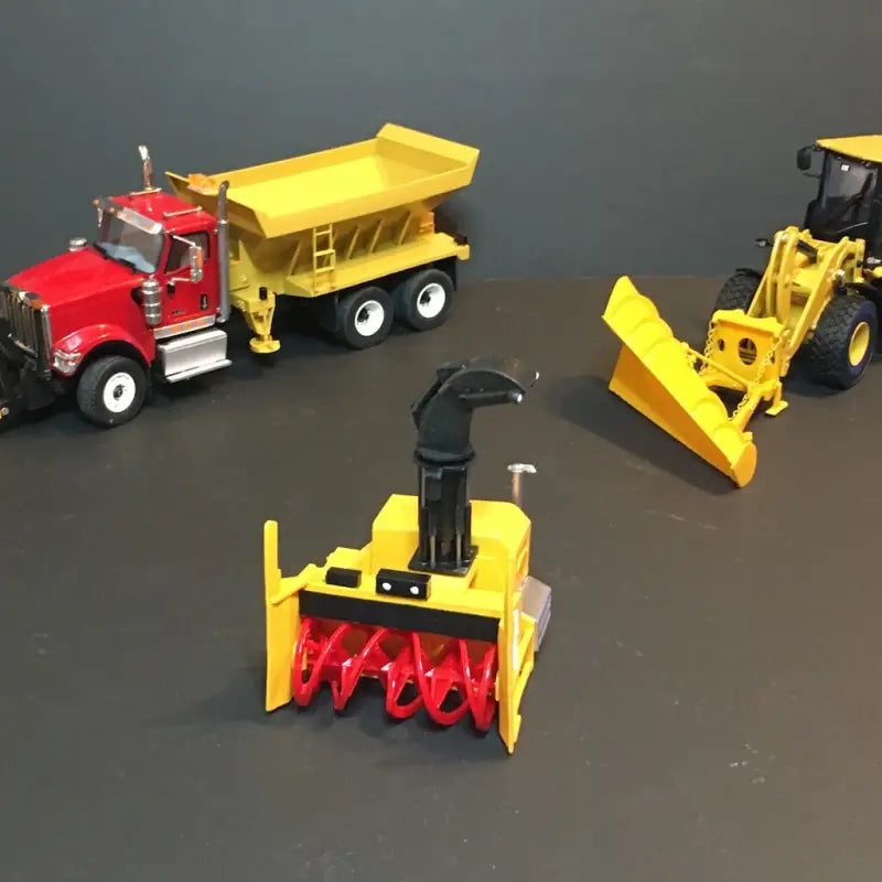 Chargez l'image dans la visionneuse de la galerie, LARUE - 1/50 - CAT 930K W/ D55 SNOW BLOWER SET - DIECAST