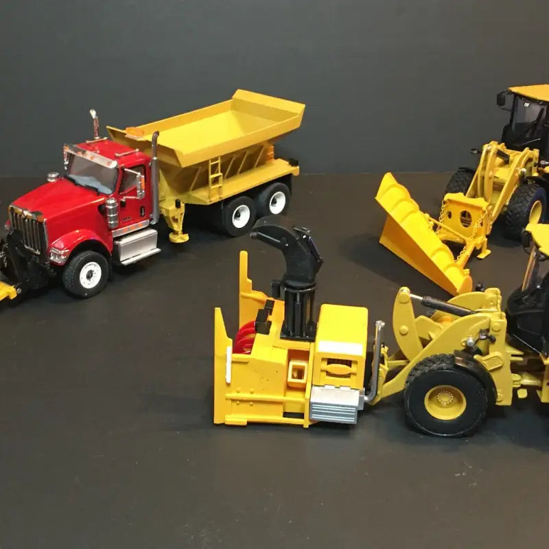 Chargez l'image dans la visionneuse de la galerie, LARUE - 1/50 - CAT 930K W/ D55 SNOW BLOWER SET - DIECAST