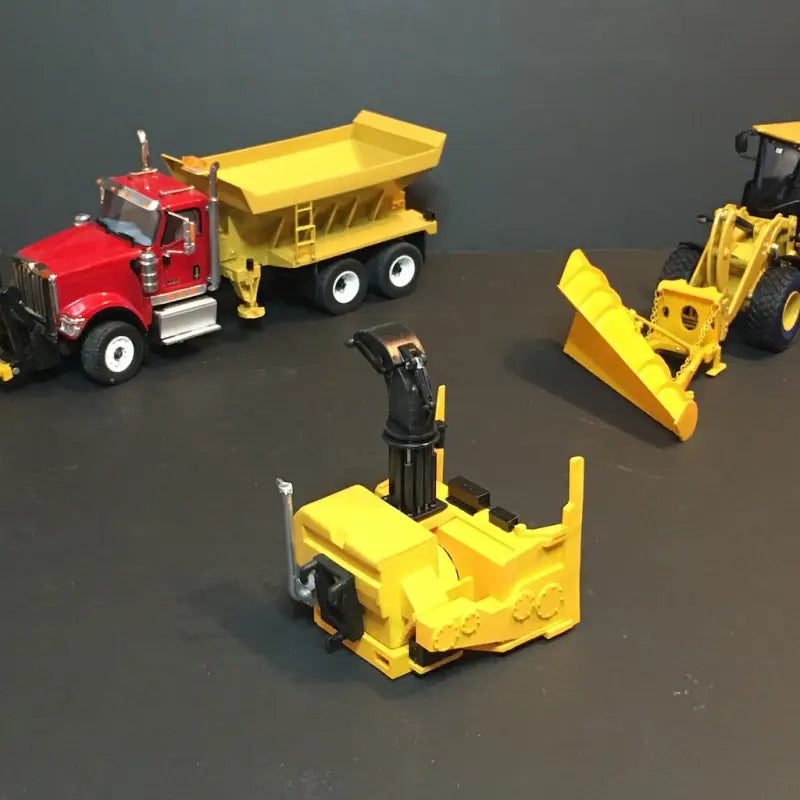 Chargez l'image dans la visionneuse de la galerie, LARUE - 1/50 - CAT 930K W/ D55 SNOW BLOWER SET - DIECAST