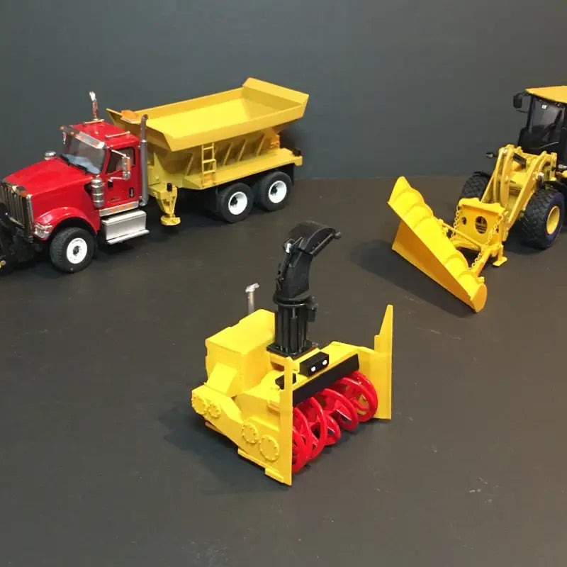 Chargez l'image dans la visionneuse de la galerie, LARUE - 1/50 - CAT 930K W/ D55 SNOW BLOWER SET - DIECAST