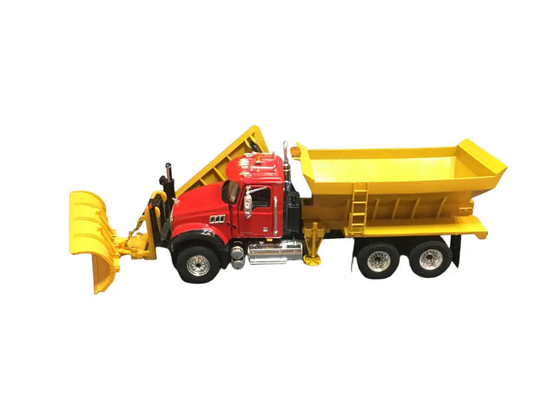 Load image into Gallery viewer, MACK - 1/50 - GRANITE (RED) 10 WHEELERS SNOW EQUIPPED