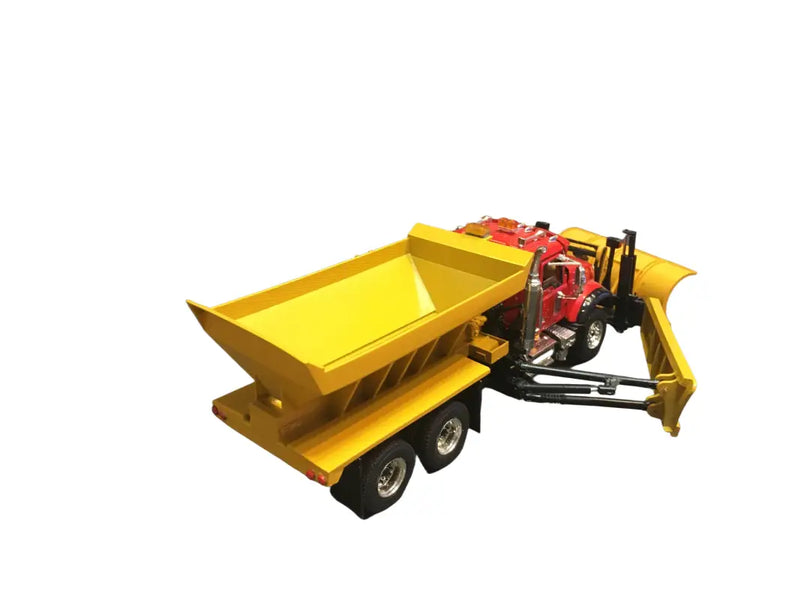 Load image into Gallery viewer, MACK - 1/50 - GRANITE (RED) 10 WHEELERS SNOW EQUIPPED