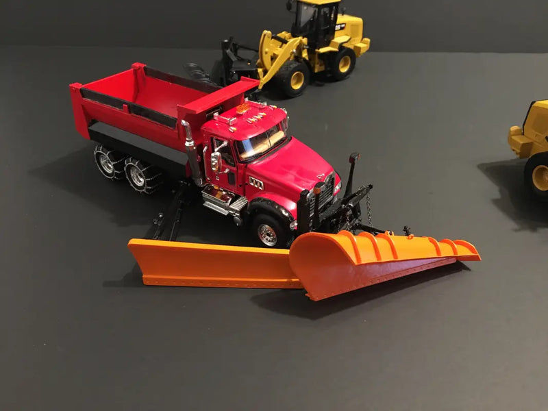 Chargez l'image dans la visionneuse de la galerie, MACK - 1/50 - MACK GRANITE (RED) 10 WHEELERS SNOW & REAR