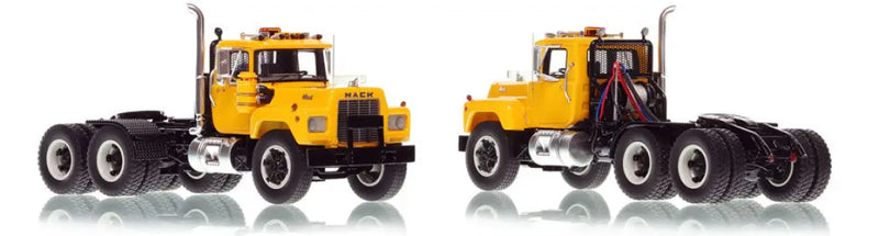 Chargez l'image dans la visionneuse de la galerie, MACK - 1/50 - MACK R TANDEM AXLE TRACTOR YELLOW OVER BLACK