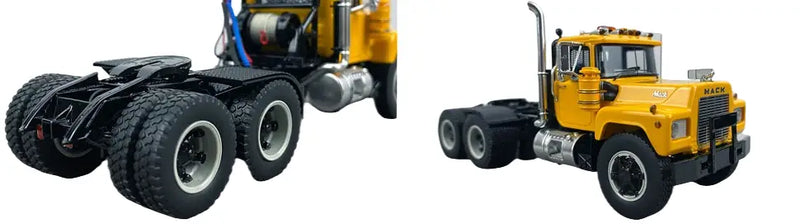 Chargez l'image dans la visionneuse de la galerie, MACK - 1/50 - R TANDEM AXLE TRACTOR YELLOW OVER BLACK