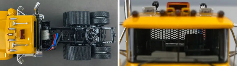 Chargez l'image dans la visionneuse de la galerie, MACK - 1/50 - MACK R TANDEM AXLE TRACTOR YELLOW OVER BLACK