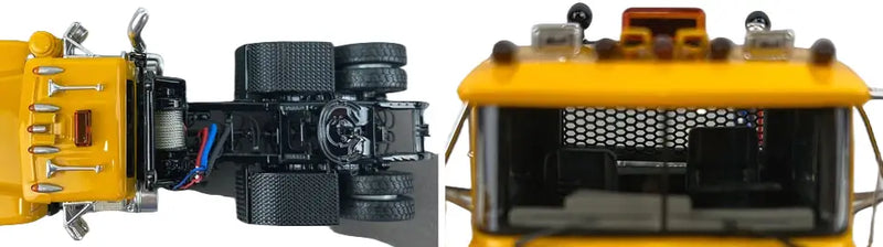 Chargez l'image dans la visionneuse de la galerie, MACK - 1/50 - R TANDEM AXLE TRACTOR YELLOW OVER BLACK