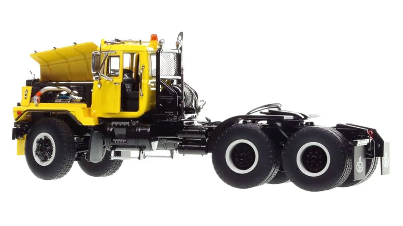 Chargez l'image dans la visionneuse de la galerie, MACK - 1/50 - RD800 TANDEM AXLE TRACTOR - YELLOW OVER BLACK