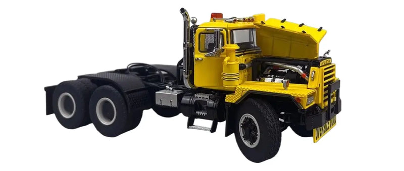 Chargez l'image dans la visionneuse de la galerie, MACK - 1/50 - RD800 TANDEM AXLE TRACTOR - YELLOW OVER BLACK