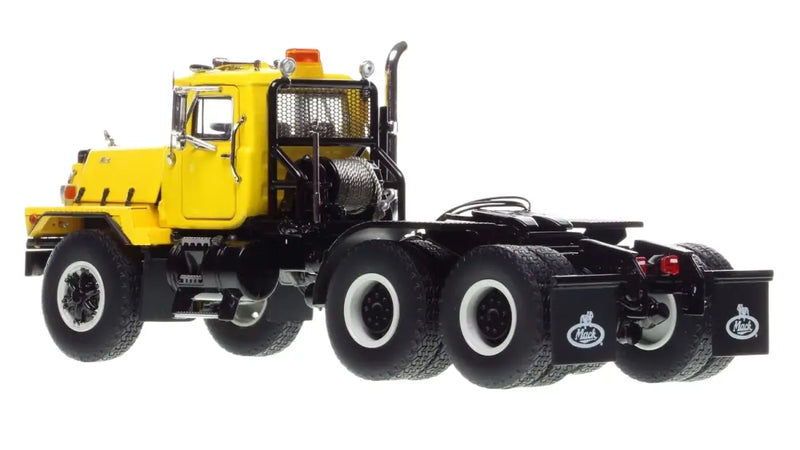 Chargez l'image dans la visionneuse de la galerie, MACK - 1/50 - RD800 TANDEM AXLE TRACTOR - YELLOW OVER BLACK