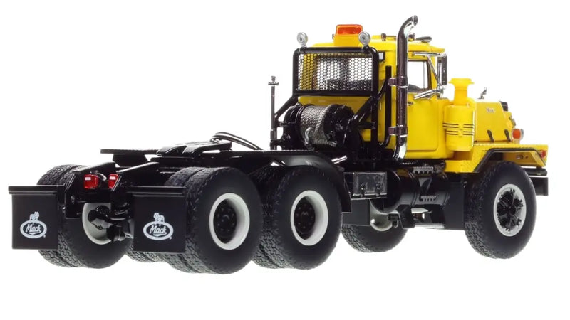 Chargez l'image dans la visionneuse de la galerie, MACK - 1/50 - RD800 TANDEM AXLE TRACTOR - YELLOW OVER BLACK