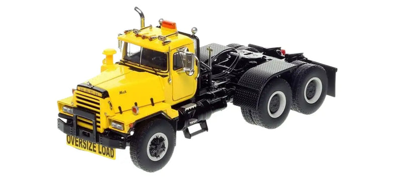Chargez l'image dans la visionneuse de la galerie, MACK - 1/50 - RD800 TANDEM AXLE TRACTOR - YELLOW OVER BLACK