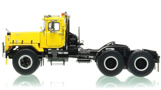 MACK - 1/50 - MACK RD800 TANDEM AXLE TRACTOR - YELLOW OVER