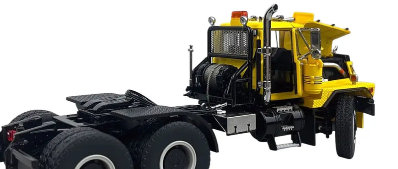 Chargez l'image dans la visionneuse de la galerie, MACK - 1/50 - RD800 TANDEM AXLE TRACTOR - YELLOW OVER BLACK