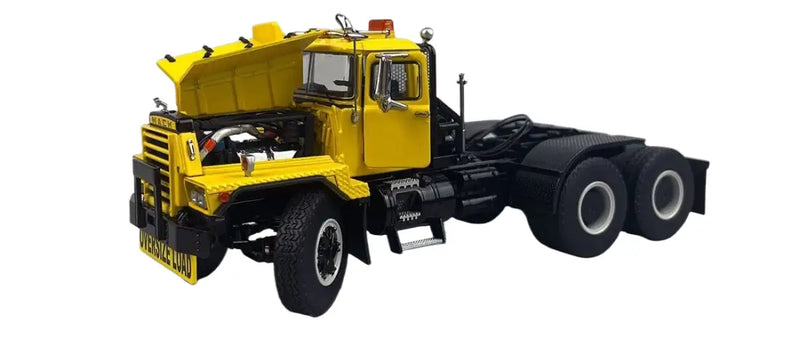 Chargez l'image dans la visionneuse de la galerie, MACK - 1/50 - RD800 TANDEM AXLE TRACTOR - YELLOW OVER BLACK