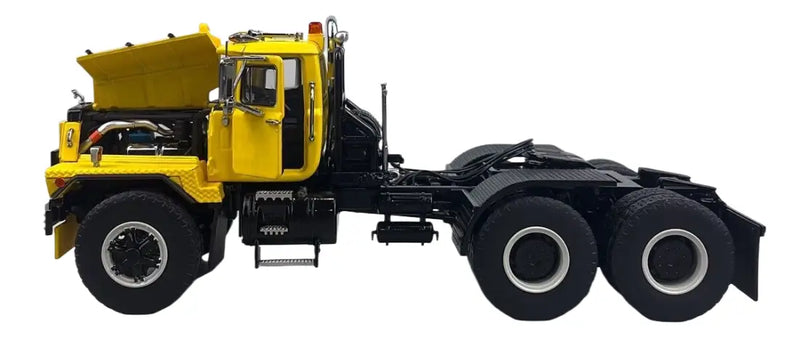 Chargez l'image dans la visionneuse de la galerie, MACK - 1/50 - RD800 TANDEM AXLE TRACTOR - YELLOW OVER BLACK