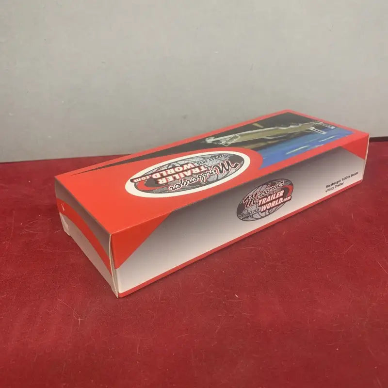 Chargez l'image dans la visionneuse de la galerie, MIRSBERGER - 1/50 - UTILITY TRAILER - 2 AXLES - RED