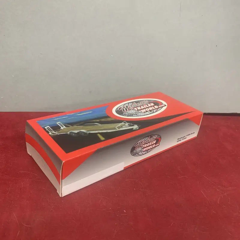 Chargez l'image dans la visionneuse de la galerie, MIRSBERGER - 1/50 - UTILITY TRAILER - 2 AXLES - RED