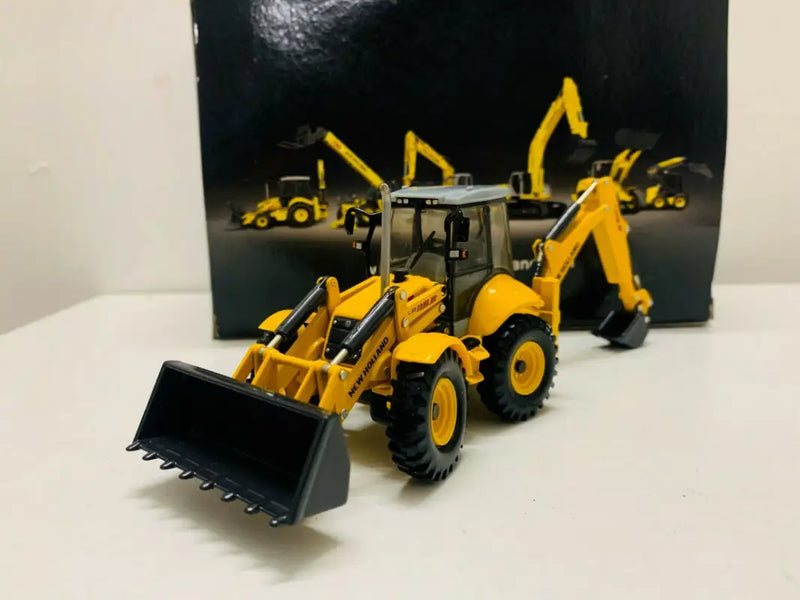 Chargez l'image dans la visionneuse de la galerie, NEW HOLLAND - 1/50 - 115B BACKHOE LOADER - DIECAST | SCALE