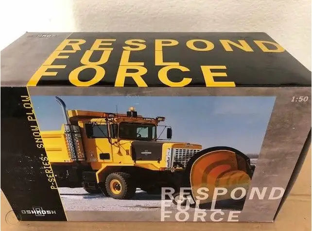 Chargez l'image dans la visionneuse de la galerie, OSHKOSH - 1/50 - P-SERIES SNOW PLOW TRUCK 6X4 - YELLOW