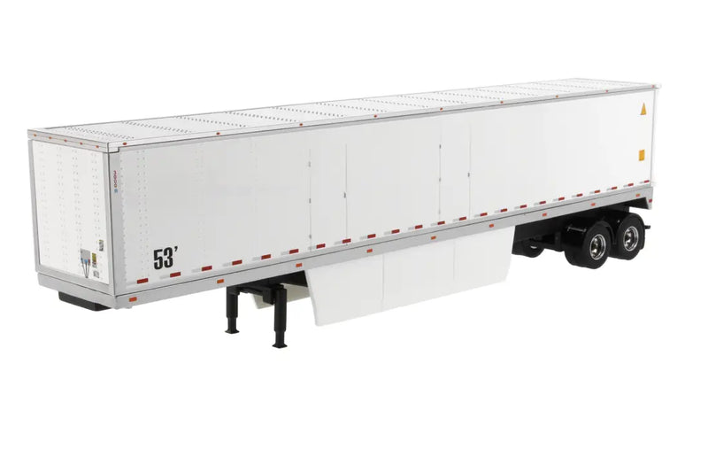 Chargez l'image dans la visionneuse de la galerie, OTHER - 1/50 - 53’ DRY CARGO VAN TRAILER - WHITE - DIECAST
