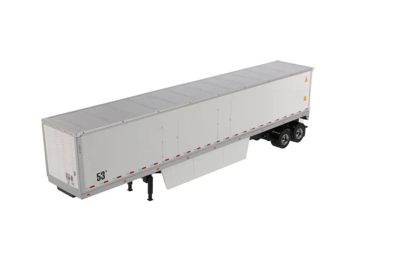 Chargez l'image dans la visionneuse de la galerie, OTHER - 1/50 - 53’ DRY CARGO VAN TRAILER - WHITE - DIECAST