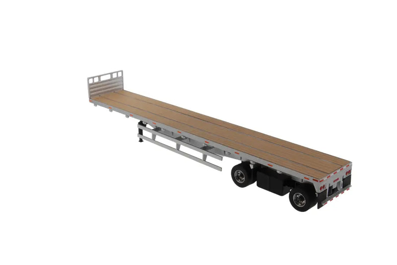 Load image into Gallery viewer, OTHER - 1/50 - 53’ FLAT BED TRAILER - SILVER - DIECAST