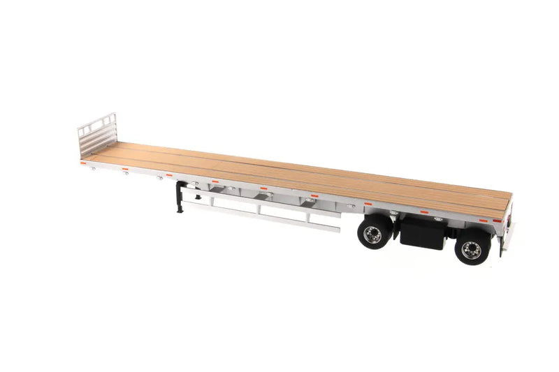 Load image into Gallery viewer, OTHER - 1/50 - 53’ FLAT BED TRAILER - SILVER - DIECAST