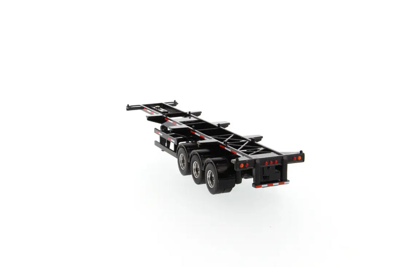 Load image into Gallery viewer, OTHER - 1/50 - 91024 40’ SKELETON TRAILER - BLACK - DIECAST