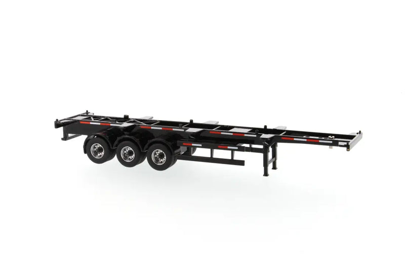 Load image into Gallery viewer, OTHER - 1/50 - 91024 40’ SKELETON TRAILER - BLACK - DIECAST