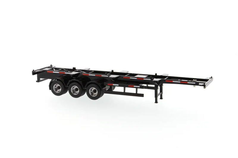 Load image into Gallery viewer, OTHER - 1/50 - 91024 40’ SKELETON TRAILER - BLACK - DIECAST