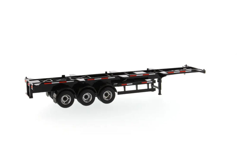 Load image into Gallery viewer, OTHER - 1/50 - 91024 40’ SKELETON TRAILER - BLACK - DIECAST