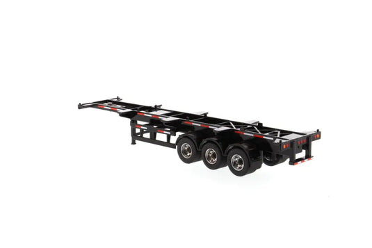 OTHER - 1/50 - 91024 40’ SKELETON TRAILER - BLACK - DIECAST
