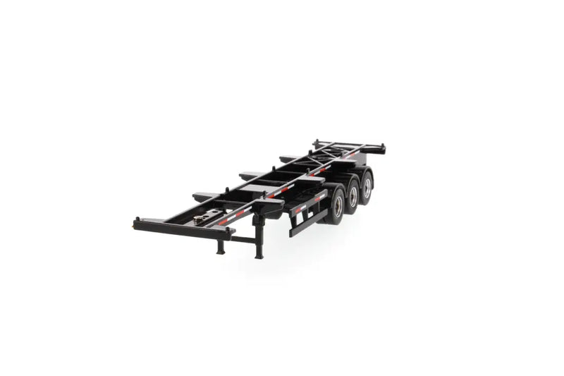 Load image into Gallery viewer, OTHER - 1/50 - 91024 40’ SKELETON TRAILER - BLACK - DIECAST