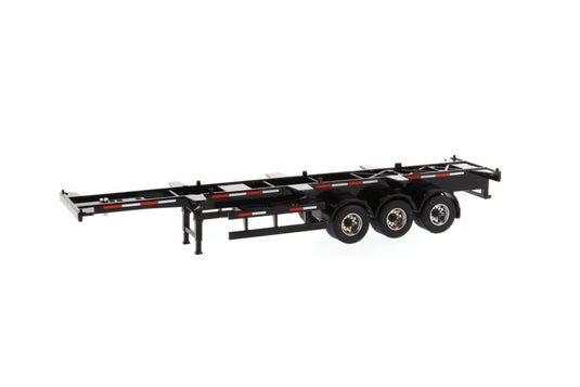 OTHER - 1/50 - 91024 40’ SKELETON TRAILER - BLACK - DIECAST