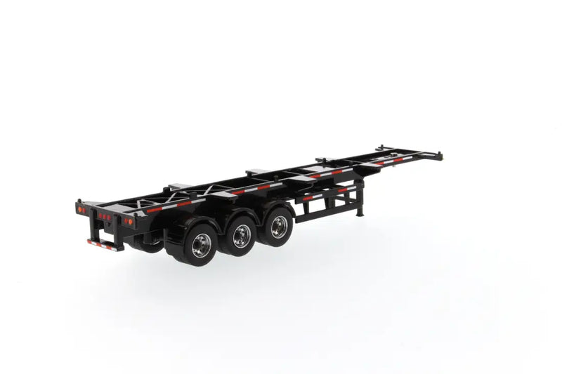 Load image into Gallery viewer, OTHER - 1/50 - 91024 40’ SKELETON TRAILER - BLACK - DIECAST