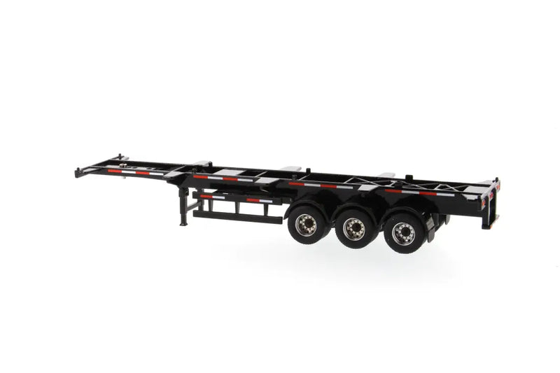 Chargez l'image dans la visionneuse de la galerie, OTHER - 1/50 - 91024 40’ SKELETON TRAILER - BLACK - DIECAST