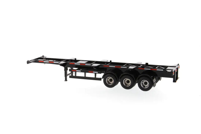 Load image into Gallery viewer, OTHER - 1/50 - 91024 40’ SKELETON TRAILER - BLACK - DIECAST