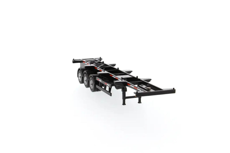 Load image into Gallery viewer, OTHER - 1/50 - 91024 40’ SKELETON TRAILER - BLACK - DIECAST