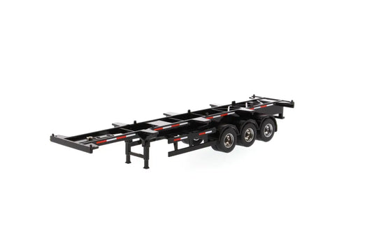 OTHER - 1/50 - 91024 40’ SKELETON TRAILER - BLACK - DIECAST