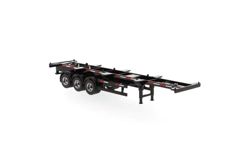 Load image into Gallery viewer, OTHER - 1/50 - 91024 40’ SKELETON TRAILER - BLACK - DIECAST
