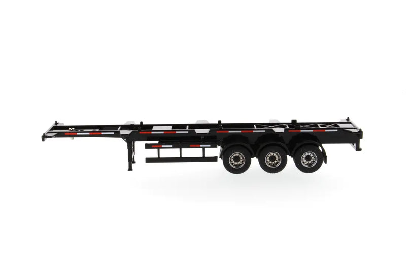 Load image into Gallery viewer, OTHER - 1/50 - 91024 40’ SKELETON TRAILER - BLACK - DIECAST