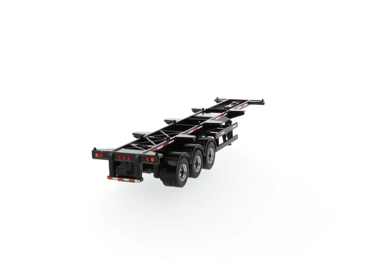Load image into Gallery viewer, OTHER - 1/50 - 91024 40’ SKELETON TRAILER - BLACK - DIECAST