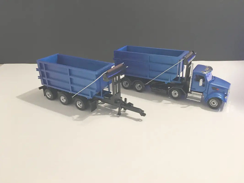 Chargez l'image dans la visionneuse de la galerie, PAPYHOBBY - 1/50 - 33 FEET ROLL-OFF TRAILER W/ CONTAINER