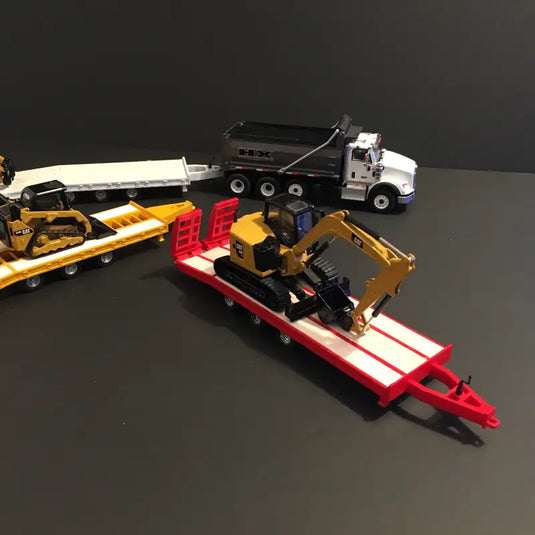 PAPYHOBBY - 1/50 - BEAVER TAIL TRAILER - 2 AXLES - DIECAST