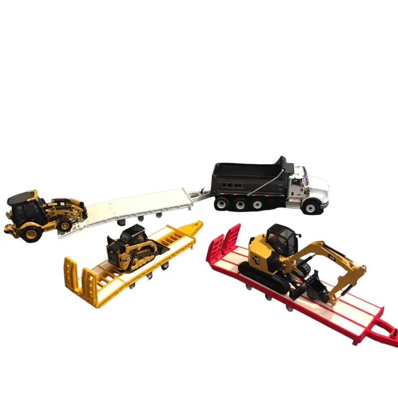 Load image into Gallery viewer, PAPYHOBBY - 1/50 - BEAVER TAIL TRAILER - 2 AXLES - DIECAST