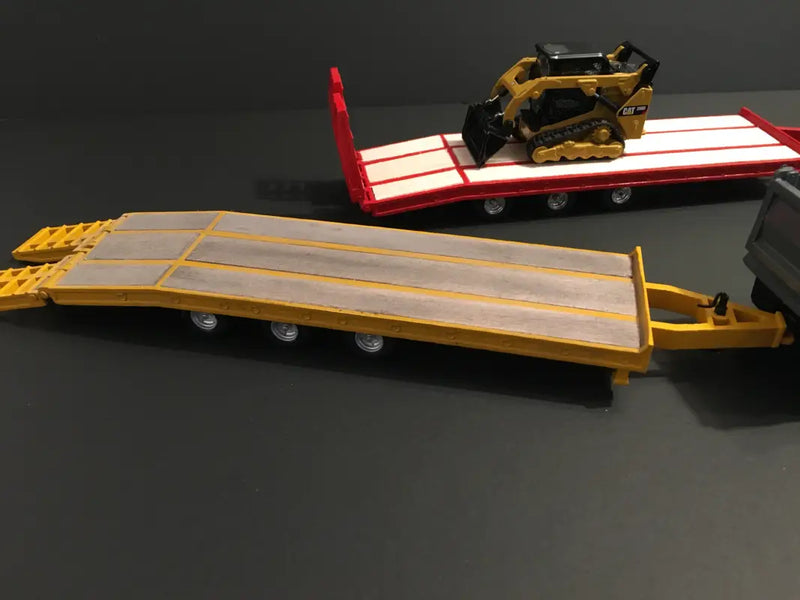 Load image into Gallery viewer, PAPYHOBBY - 1/50 - BEAVER TAIL TRAILER - 3 AXLES - DIECAST