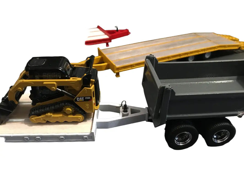 Load image into Gallery viewer, PAPYHOBBY - 1/50 - BEAVER TAIL TRAILER - 3 AXLES - DIECAST