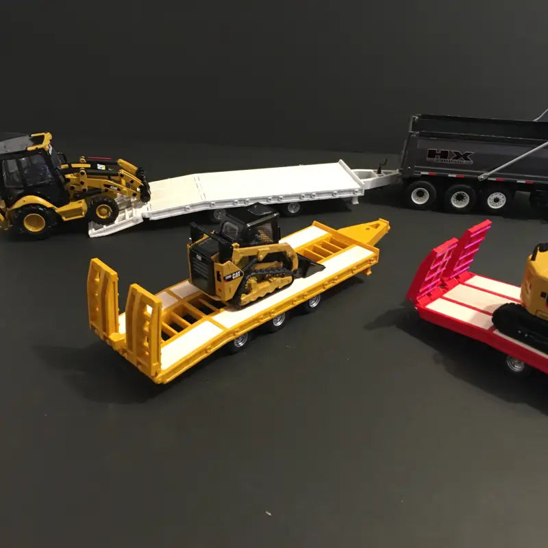 Load image into Gallery viewer, PAPYHOBBY - 1/50 - BEAVER TAIL TRAILER - 3 AXLES - DIECAST